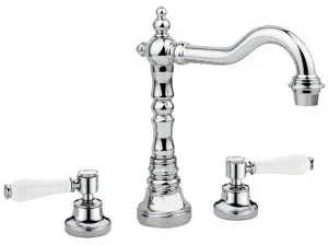 Armando Vicario Provincial 3 Piece Basin Set with Lever Handles Chrome 500304 by Armando Vicario, a Traps & Wastes for sale on Style Sourcebook