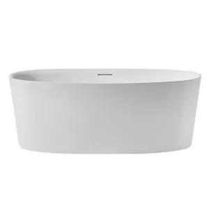Claybrook Soho 1500 Freestanding Bath with Overflow - Dover White H30402-DW-01-HH by Claybrook, a Bathtubs for sale on Style Sourcebook