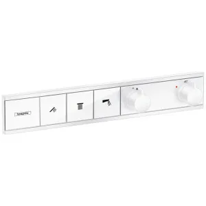 Hansgrohe RainSelect Thermostat for 3 Functions - Matte White 15381700 by Hansgrohe, a Showers for sale on Style Sourcebook