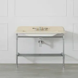Victoria + Albert Milos 113 Biscuit Washstand NT VA012-N-113BT by Victoria + Albert, a Vanities for sale on Style Sourcebook