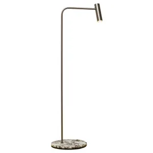 CTO Lighting Heron Floor Light - Bronze with Marble Base HERFLOBZCV by CTO Lighting, a Lighting for sale on Style Sourcebook