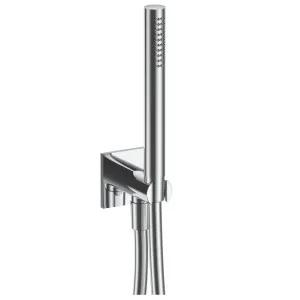 Fantini Soho Fit Hand Shower on Union with Square Backplate - Chrome 86028116F by Fantini, a Showers for sale on Style Sourcebook