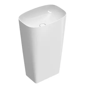 Catalano Green Lux 55 Freestanding Basin with Floor Outlet - Gloss White 1FRGRLX00 by Catalano, a Basins for sale on Style Sourcebook