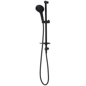 Oliveri Rome Hand Shower With Rail - Matte Black RO147013MB by Oliveri, a Showers for sale on Style Sourcebook