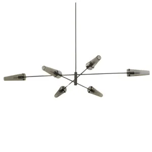 CTO Lighting Axis Large Six Pendant Light - Bronze AXIPELBZSG by CTO Lighting, a Lighting for sale on Style Sourcebook