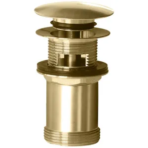Oliveri Universal Pop Up Plug and Waste - Classic Gold ACC706-D-CG by Oliveri, a Traps & Wastes for sale on Style Sourcebook