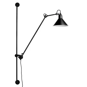 DCW Editions Gras 214 Wall Lamp - Black 214BL by DCW Editions, a Lighting for sale on Style Sourcebook