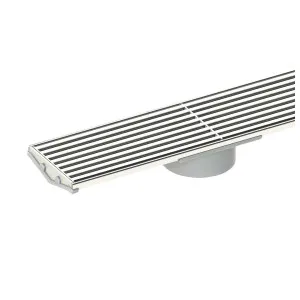 Rogerseller Channel Floor Waste Linear Grate - Brushed Stainless Steel 3811000604 by Rogerseller, a Traps & Wastes for sale on Style Sourcebook