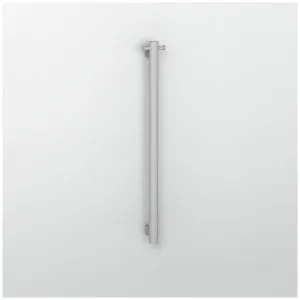 Rogerseller Tonic 900 Additional Vertical Heated Towel Rail with Hook - Matte White 3435005652-ADD by Rogerseller, a Towel Rails for sale on Style Sourcebook