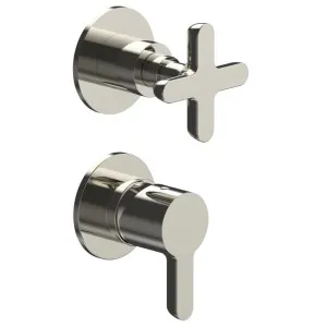 Fantini Icona Classic Wall Diverter Mixer - Polished Nickel PVD 5395R485B-4400M585A by Fantini, a Showers for sale on Style Sourcebook