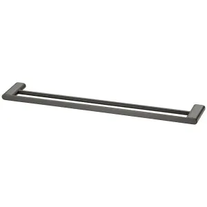 Oliveri Madrid Double Towel Rail 650mm - Gunmetal MA824EF5GM by Oliveri, a Bathroom Accessories for sale on Style Sourcebook