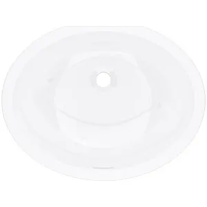 Victoria + Albert Laceno 56 Undermount Basin Basin - Gloss White UBLAC56IO by Victoria + Albert, a Basins for sale on Style Sourcebook