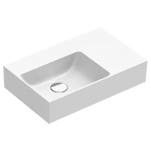 Catalano Verso 55x35 Compact Basin with 1 Taphole - Left 3113005303 by Catalano, a Basins for sale on Style Sourcebook