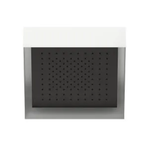 Fantini Acquafit Square Ceiling Shower with Frame & Dream Light - Deep Black PVD 79S1K001 by Fantini, a Showers for sale on Style Sourcebook