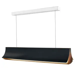 DCW Editions Respiro 900 Pendant Light - Black and Gold RESPIRO900BL-GOLD by DCW Editions, a Lighting for sale on Style Sourcebook