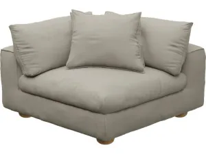 Tully Plaza Natural Corner Sofa Chair Module by James Lane, a Sofas for sale on Style Sourcebook