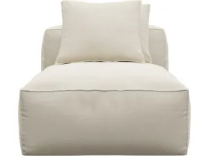 Riley Alpine Mist Module Chaise by James Lane, a Sofas for sale on Style Sourcebook