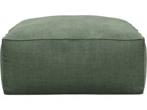 Riley Tribute Dark Jade Modular Small Ottoman by James Lane, a Ottomans for sale on Style Sourcebook