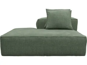 Riley Tribute Dark Jade Module Terminal Left by James Lane, a Sofas for sale on Style Sourcebook