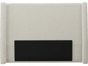 Wing Bedhead Boucle Ivory  by James Lane, a Bed Heads for sale on Style Sourcebook