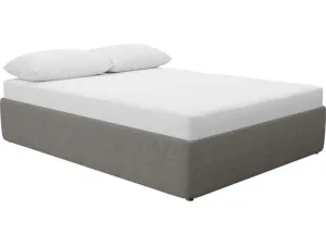 Leo Bed Base Isla Soft Grey  by James Lane, a Beds & Bed Frames for sale on Style Sourcebook