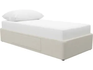 Zenith Kids 1 Storage Drawer Bed Base Toorak Pearl  by James Lane, a Beds & Bed Frames for sale on Style Sourcebook