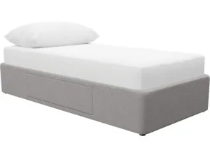 Zenith Kids 1 Storage Drawer Bed Base View Steel  by James Lane, a Beds & Bed Frames for sale on Style Sourcebook