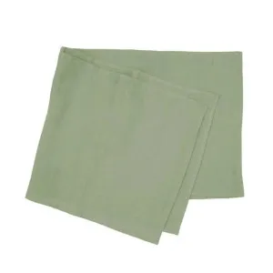 Bambury French Flax Linen Sage Table Runner by null, a Table Cloths & Runners for sale on Style Sourcebook