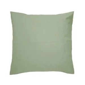 Bambury Linen Sage European Pillowcase by null, a Cushions, Decorative Pillows for sale on Style Sourcebook