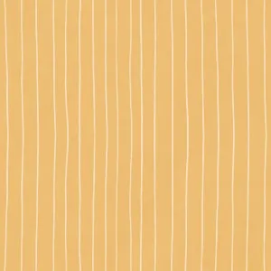 Wiggly Stripes Yellow Wallpaper by Urban Road, a Wallpaper for sale on Style Sourcebook