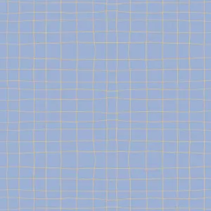 Playroom Scribbles Blue Wallpaper by Urban Road, a Wallpaper for sale on Style Sourcebook