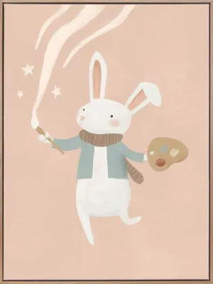 Bunny Magic Canvas Art Print by Urban Road, a Prints for sale on Style Sourcebook