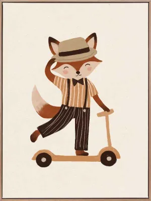 Scoot, Scoot, Mr. Fox Canvas Art Print by Urban Road, a Prints for sale on Style Sourcebook