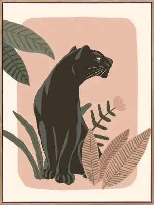 Panther Shadows Canvas Art Print by Urban Road, a Prints for sale on Style Sourcebook