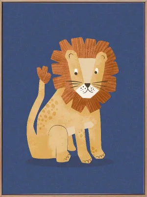 Leo the Lion Canvas Art Print by Urban Road, a Prints for sale on Style Sourcebook