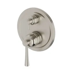 Cromford Switchmix Shower Or Bath Diverter Mixer Lead Free | Made From Brass In Brushed Nickel By Phoenix by PHOENIX, a Bathroom Taps & Mixers for sale on Style Sourcebook