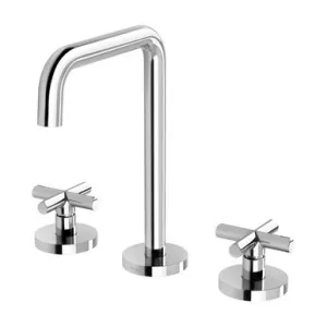 Vivid Slimline Plus Hob Basin Set 5Star Chrome Lead Free In Chrome Finish By Phoenix by PHOENIX, a Bathroom Taps & Mixers for sale on Style Sourcebook