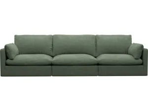 Willow Tribute Dark Jade Modular Sofa - 3 Seater by James Lane, a Sofas for sale on Style Sourcebook