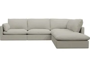 Willow California Ivory Modular Sofa - 5 Seater RAF Terminal by James Lane, a Sofas for sale on Style Sourcebook