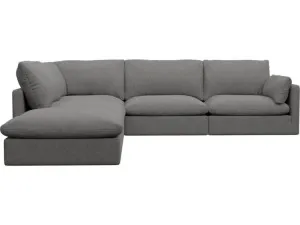 Willow California Slate Modular Sofa - 5 Seater LAF Terminal by James Lane, a Sofas for sale on Style Sourcebook