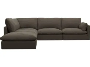Willow Muse Mink Modular Sofa - 5 Seater LAF Terminal by James Lane, a Sofas for sale on Style Sourcebook