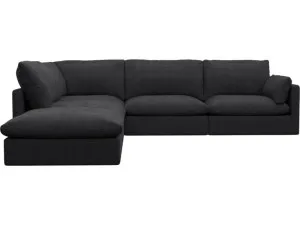 Willow Plaza Flint Grey Modular Sofa - 5 Seater LAF Terminal by James Lane, a Sofas for sale on Style Sourcebook