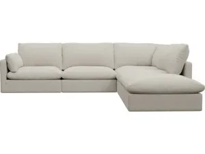 Willow Toorak Pearl Modular Sofa - 5 Seater RAF Terminal by James Lane, a Sofas for sale on Style Sourcebook