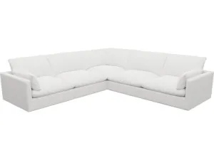 Willow Noa Fog Corner Sofa - 5 Seater by James Lane, a Sofas for sale on Style Sourcebook