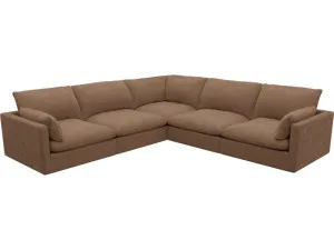 Willow Tribute Chestnut Corner Sofa - 5 Seater by James Lane, a Sofas for sale on Style Sourcebook