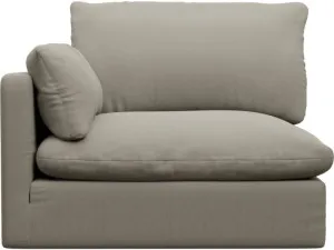 Willow Plaza Natural 1 Seat Left Arm Facing Sofa Module by James Lane, a Sofas for sale on Style Sourcebook