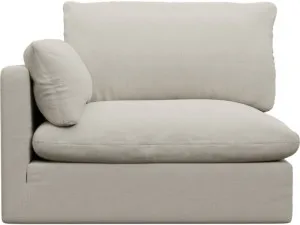 Willow Toorak Pearl 1 Seat Left Arm Facing Sofa Module by James Lane, a Sofas for sale on Style Sourcebook