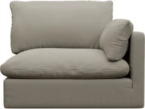 Willow Plaza Natural 1 Seat Right Arm Facing Sofa Module by James Lane, a Sofas for sale on Style Sourcebook