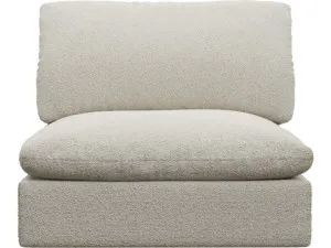Willow Boucle Ivory Armless Sofa Module by James Lane, a Sofas for sale on Style Sourcebook
