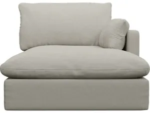 Willow California Ivory Chaise Right Arm Facing Sofa Module by James Lane, a Sofas for sale on Style Sourcebook